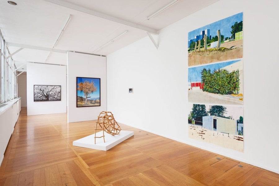 Exhibition view, Echoing Trees, Xippas Paris, 2019. Photo: Frédéric Lanternier.