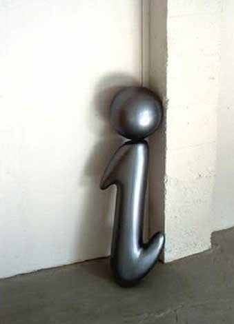 Delphine Coindet, "i", 1995, Collection Michel Rein