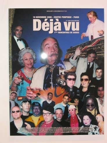 Matthieu Laurette, "Déjà Vu : 1st International Lookalike Convention", Poster (Prototype), 120 * 160 cm, Courtesy de l'artiste.