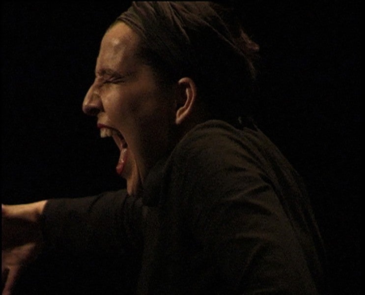 Fabienne Audéoud, <i>Practice</i>, voice performance, ICA London, 1999.