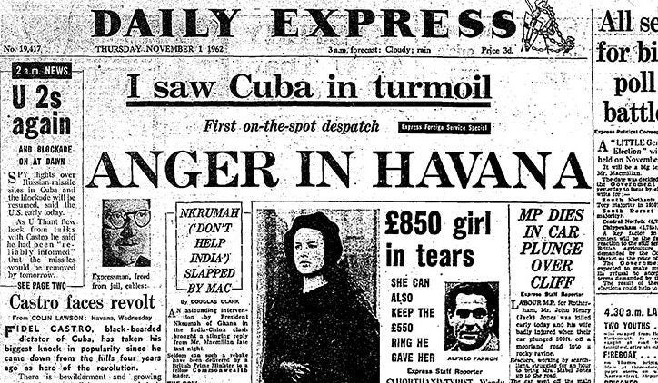 Det.: Daily Express, November 1, 1962, p.17
57.5 x 40 cm
Limited edition of 50 copies
Courtesy of mfc michèle didier gallery